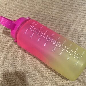 64oz timed water jug bottle